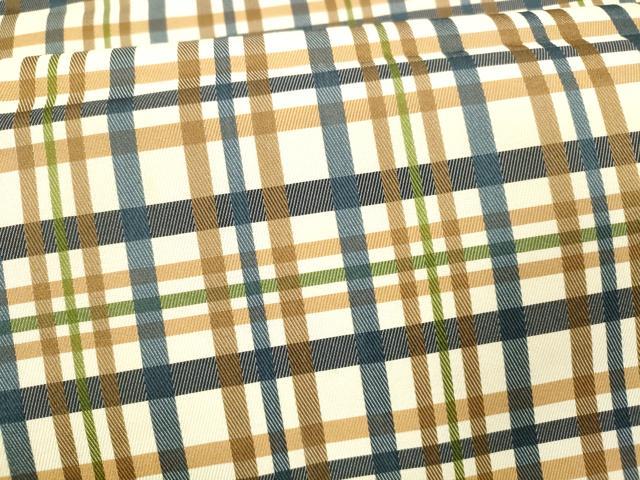 平和屋着物●全通柄袋帯 格子 正絹 逸品 DAAY8236cm