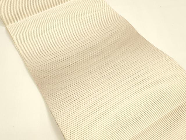 平和屋着物＊夏物 八寸名古屋帯 絽綴れ 霞文 正絹 逸品 DAAY8252cm