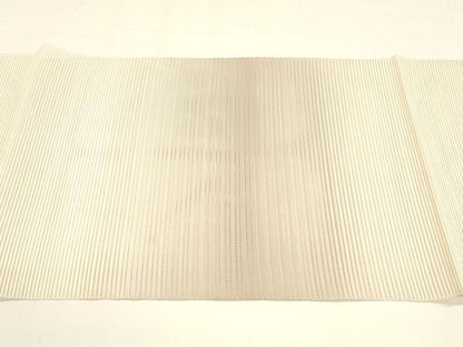 平和屋着物＊夏物 八寸名古屋帯 絽綴れ 霞文 正絹 逸品 DAAY8252cm