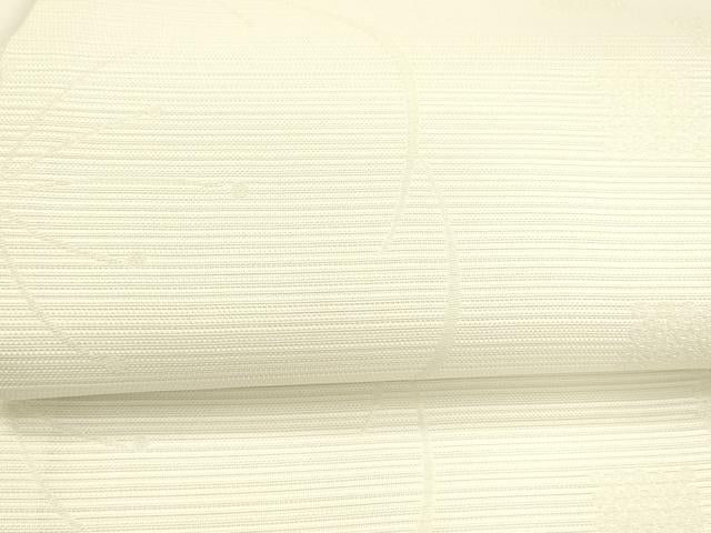 平和屋着物＊夏物 全通柄 京袋帯 舞花文 灰黄緑色 DAAY8256cm