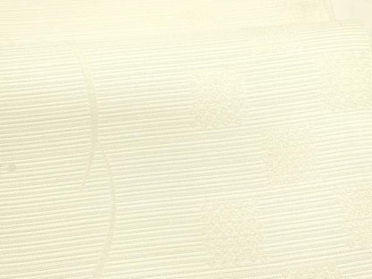 平和屋着物＊夏物 全通柄 京袋帯 舞花文 灰黄緑色 DAAY8256cm
