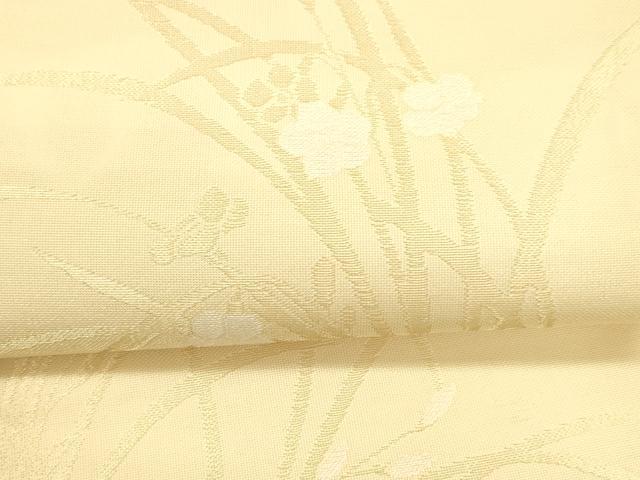 平和屋着物＊夏物 九寸開き名古屋帯 草花文 金糸 正絹 逸品 DAAY8257cm