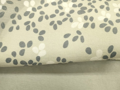 平和屋着物▽つけ帯 スリーシーズン 春夏秋 草葉文 正絹 逸品 DAAY8266cm