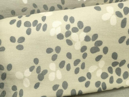 平和屋着物▽つけ帯 スリーシーズン 春夏秋 草葉文 正絹 逸品 DAAY8266cm