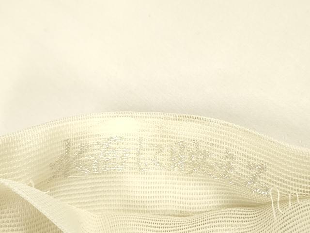 平和屋着物＊夏物 六通柄袋帯 水面に映える 金銀糸 正絹 逸品 DAAY8280cm