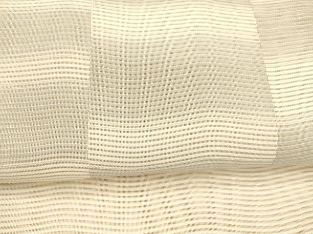平和屋着物＊夏物 八寸名古屋帯 絽綴れ よろけ縞 正絹 逸品 DAAY8283cm