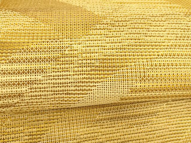 平和屋着物＊夏物 八寸名古屋帯 抽象文様 正絹 逸品 DAAY8288cm