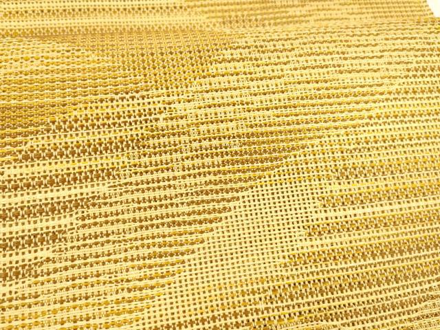 平和屋着物＊夏物 八寸名古屋帯 抽象文様 正絹 逸品 DAAY8288cm