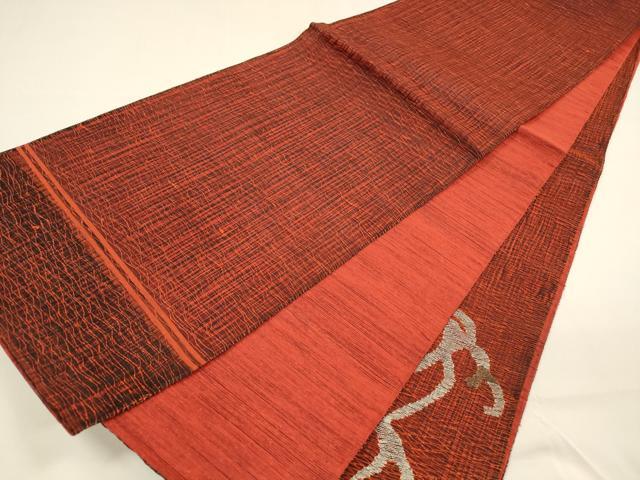 平和屋着物＊夏物 太鼓柄袋帯 荒磯 金銀糸 正絹 逸品 DAAY8294cm