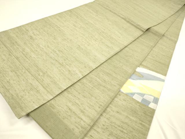 平和屋着物＊夏物 太鼓柄袋帯 流水文 正絹 逸品 DAAY8301cm