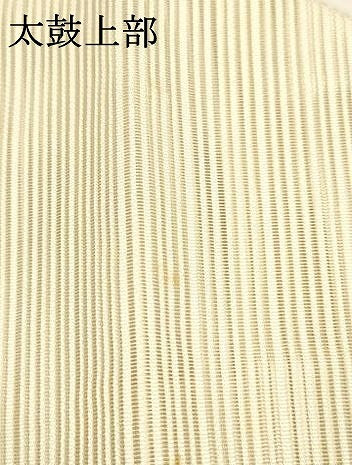 平和屋着物＊夏物 八寸名古屋帯 絽綴れ 抽象芝文 金銀糸 正絹 逸品 DAAY8329cm