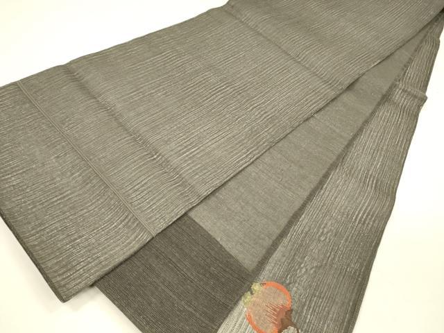 平和屋着物＊夏物 太鼓柄袋帯 すくい織 成り物 銀糸 さが美扱い 正絹 逸品 DAAY8354cm