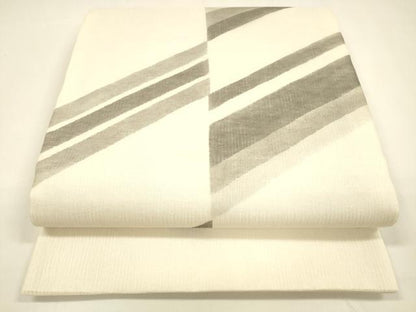 平和屋着物＊夏物 太鼓柄袋帯 抽象文様 正絹 逸品 DAAY8359cm