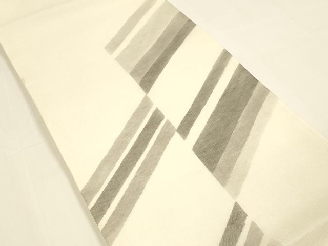 平和屋着物＊夏物 太鼓柄袋帯 抽象文様 正絹 逸品 DAAY8359cm