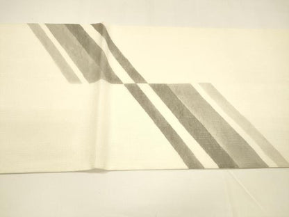 平和屋着物＊夏物 太鼓柄袋帯 抽象文様 正絹 逸品 DAAY8359cm