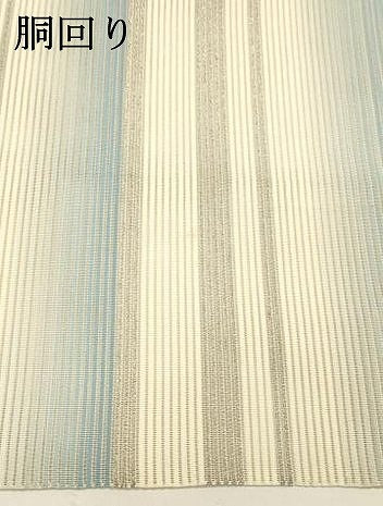 平和屋着物＊夏物 八寸名古屋帯 絽綴れ 抽象文様 金銀糸 正絹 逸品 DAAY8362cm