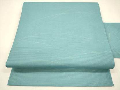 平和屋着物＊夏物 九寸名古屋帯 草葉文 瓶覗色 正絹 逸品 DAAY8380cm