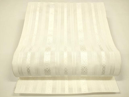 平和屋着物＊夏物 八寸名古屋帯 博多織 紗献上 正絹 逸品 DAAY8391cm