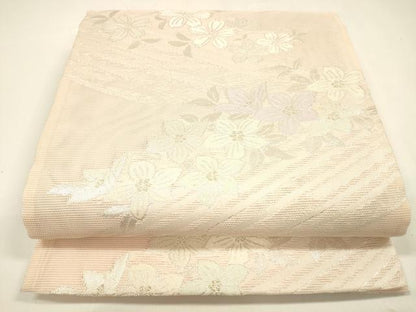 平和屋着物＊夏物 六通柄 京袋帯 草花文 金銀糸 DAAY8401cm