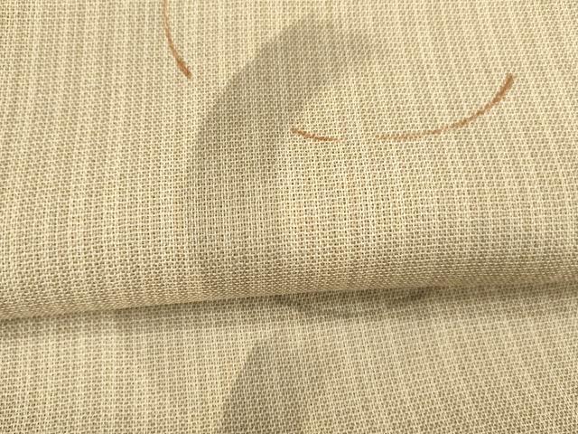 平和屋着物＊夏物 太鼓柄袋帯 手描き 抽象文様 正絹 逸品 DAAY8421cm