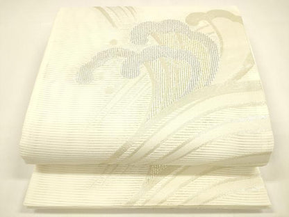 平和屋着物＊夏物 六通柄 京袋帯 立波文 金銀糸 DAAY8430cm