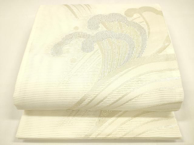 平和屋着物＊夏物 六通柄 京袋帯 立波文 金銀糸 DAAY8430cm