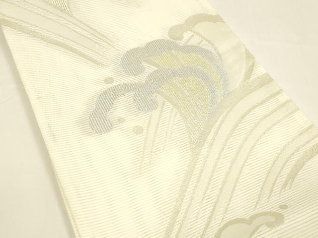平和屋着物＊夏物 六通柄 京袋帯 立波文 金銀糸 DAAY8430cm