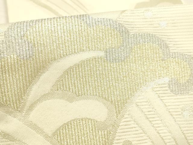 平和屋着物＊夏物 六通柄 京袋帯 立波文 金銀糸 DAAY8430cm