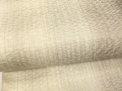 平和屋着物＊夏物　全通柄九寸名古屋帯　間道　正絹　逸品　DAAY8439cm