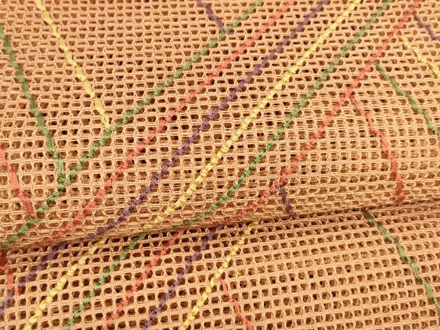 平和屋着物＊夏物 八寸名古屋帯 抽象文様 DAAY8447cm