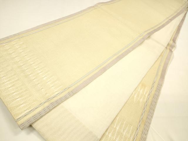 平和屋着物＊夏物 太鼓柄袋帯 もじり織 抽象文様 金糸 正絹 逸品 DAAY8451cm
