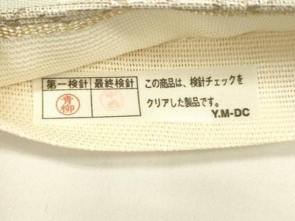 平和屋着物＊夏物 六通柄袋帯 唐織 流水草花文 金銀糸 正絹 逸品 DAAY8461cm