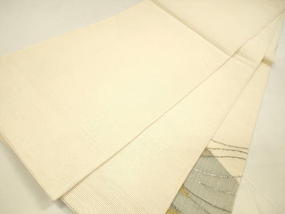 平和屋着物＊夏物 太鼓柄袋帯 流水文 正絹 逸品 DAAY8468cm