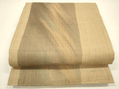 平和屋着物＊夏物 太鼓柄袋帯 抽象文様 金彩 正絹 逸品 DAAY8470cm