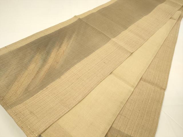 平和屋着物＊夏物 太鼓柄袋帯 抽象文様 金彩 正絹 逸品 DAAY8470cm