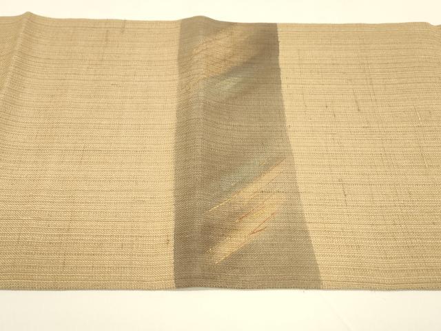 平和屋着物＊夏物　太鼓柄袋帯　抽象文様　金彩　正絹　逸品　DAAY8470cm 平和屋着物＊夏物 太鼓柄袋帯 抽象文様 金彩 正絹 逸品 DAAY8470cm