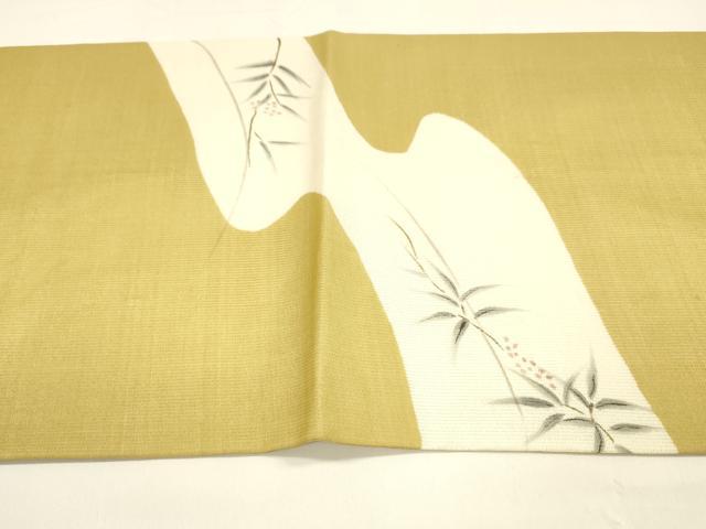 平和屋着物＊夏物 太鼓柄袋帯 手描き 蜻蛉南天文 正絹 逸品 DAAY8474cm