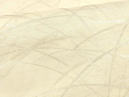 平和屋着物＊夏物 六通柄袋帯 草葉文 銀糸 正絹 逸品 DAAY8488cm