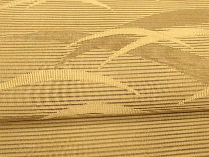 平和屋着物＊夏物 絽綴れ 八寸名古屋帯 芝文 狐色 正絹 逸品 DAAY8498cm