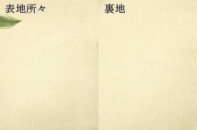平和屋着物＊夏物 九寸名古屋帯 手描き 草花文 正絹 逸品 DAAY8500cm