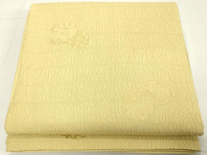 平和屋着物◎全通柄袋帯　花丸文　正絹　逸品　DAAY8587cd
