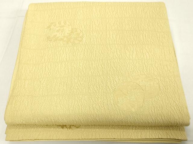 平和屋着物◎全通柄袋帯　花丸文　正絹　逸品　DAAY8587cd