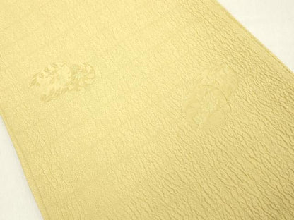平和屋着物◎全通柄袋帯　花丸文　正絹　逸品　DAAY8587cd