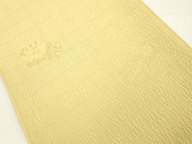 平和屋着物◎全通柄袋帯　花丸文　正絹　逸品　DAAY8587cd