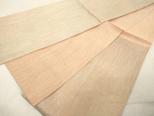 平和屋着物◎六通柄袋帯　霞文　正絹　逸品　DAAY8594cd