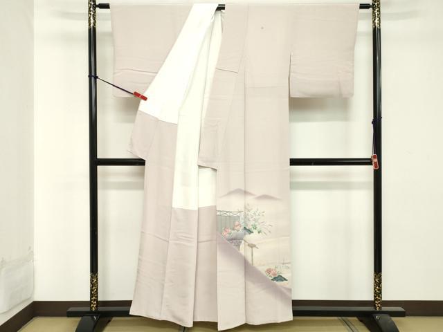 平和屋着物■豪華色留袖 草花文 暈し染め 正絹 逸品 DAAY8731cd