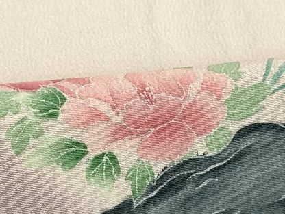 平和屋着物■豪華色留袖 草花文 暈し染め 正絹 逸品 DAAY8731cd