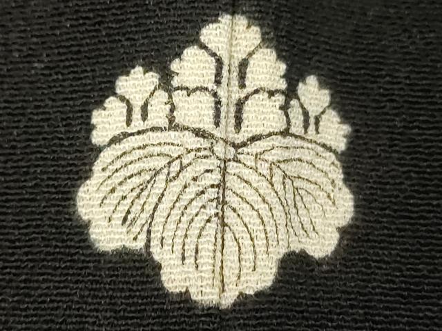 平和屋着物■豪華黒留袖　刺繍　花鳥文　暈し染め　金彩　正絹　逸品　DAAY8832cd