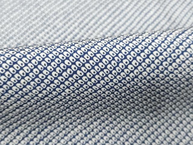 平和屋着物●上質な小紋　鹿の子　正絹　逸品　未使用　AABC9354ph 平和屋着物□上質な小紋 鹿の子文様 正絹 逸品 DAAY8944cd