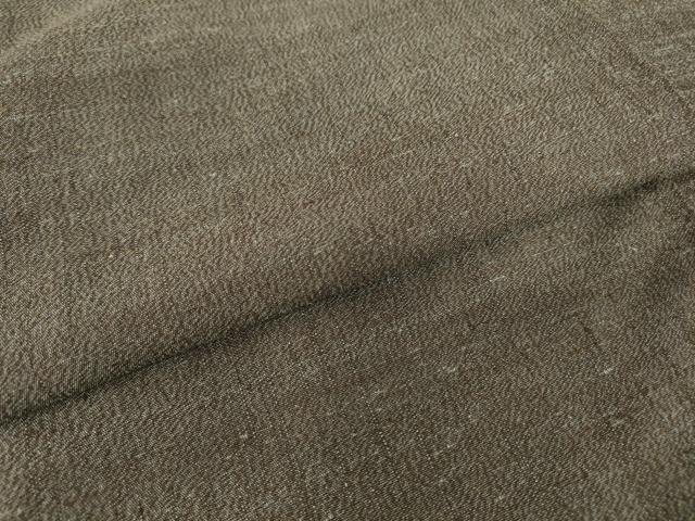 平和屋着物●男性　紬　アンサンブル　霞文　正絹　逸品　DAAY9267az